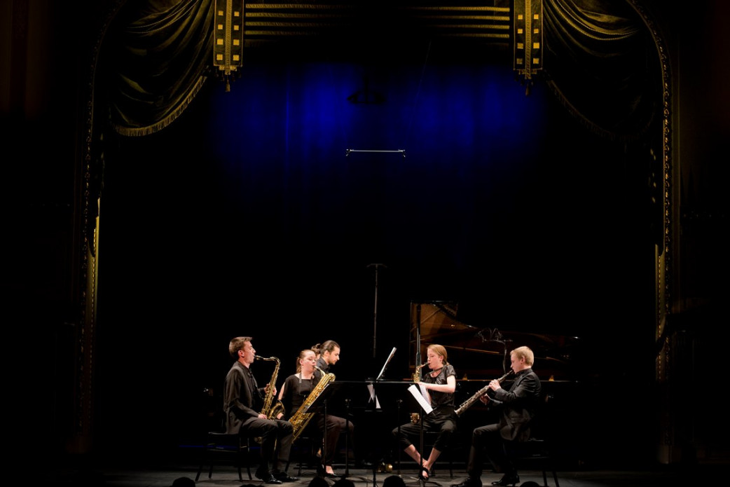 Ebonit Saxophone Quartet és Szabó Marcell