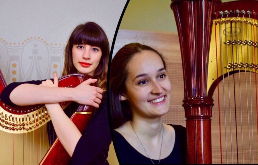 Sára Goda and Erzsébet Jenei Harp Diploma Concert