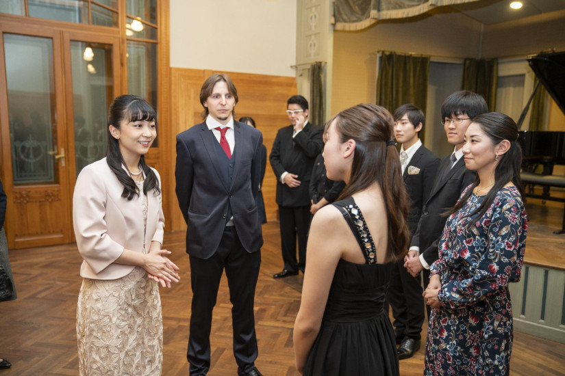 Japanese Imperial Princess Calls Art Education At The Liszt Academy Of Music Remarkable Zeneakademia